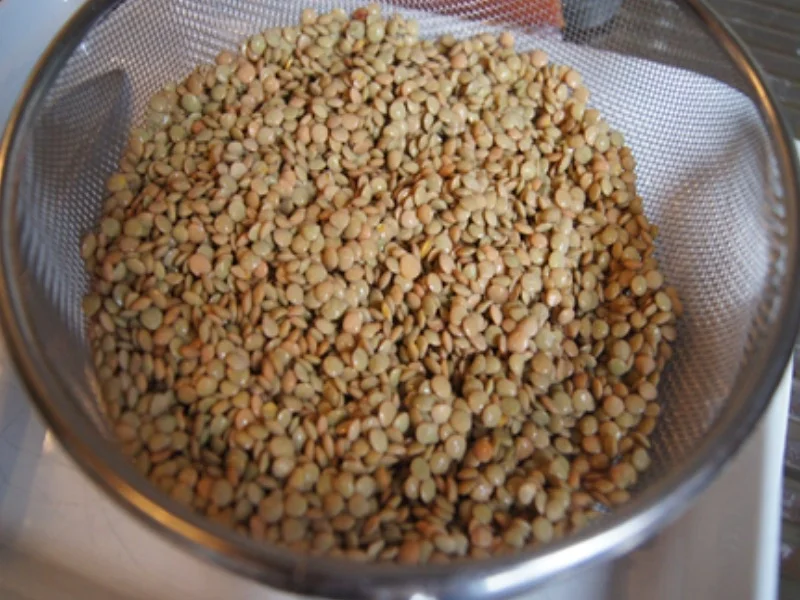 Rezept: Linsensuppe mit Gemüse und Fleischwurst Bild Nr. 9867 Linsensuppe mit Gemüse und Fleischwurst - Rezept - Bild Nr. 9867