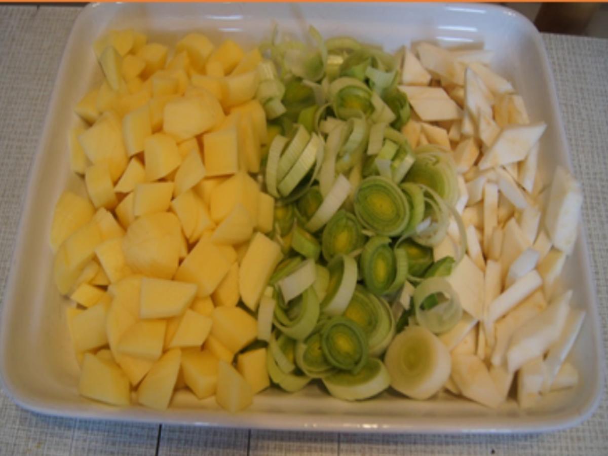 Linsensuppe mit Gemüse und Fleischwurst - Rezept - Bild Nr. 9868