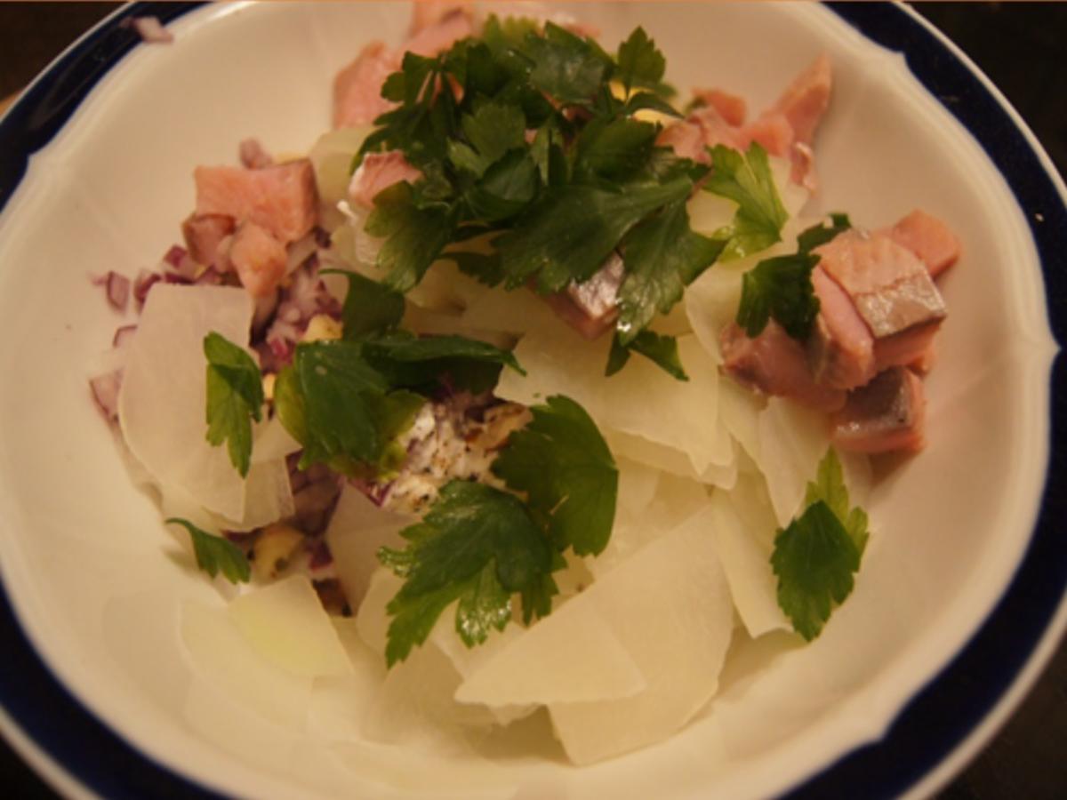 Kohlrabi-Salat mit Matjesfilet - Rezept - Bild Nr. 8