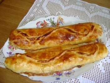 Rezept: Apfelstrudel im Blätterteig Apfelstrudel im Blätterteig - Rezept