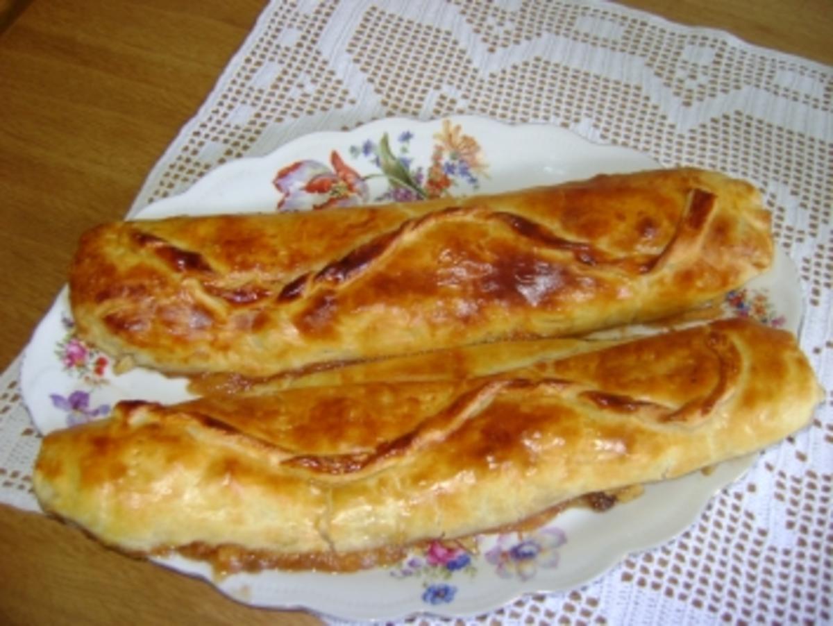 Bilder für Apfelstrudel im Blätterteig - Rezept