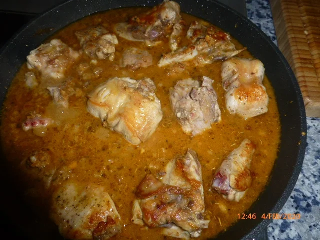 Kaninchen mit Knoblauch und Mandeln - Rezept - Bild Nr. 8