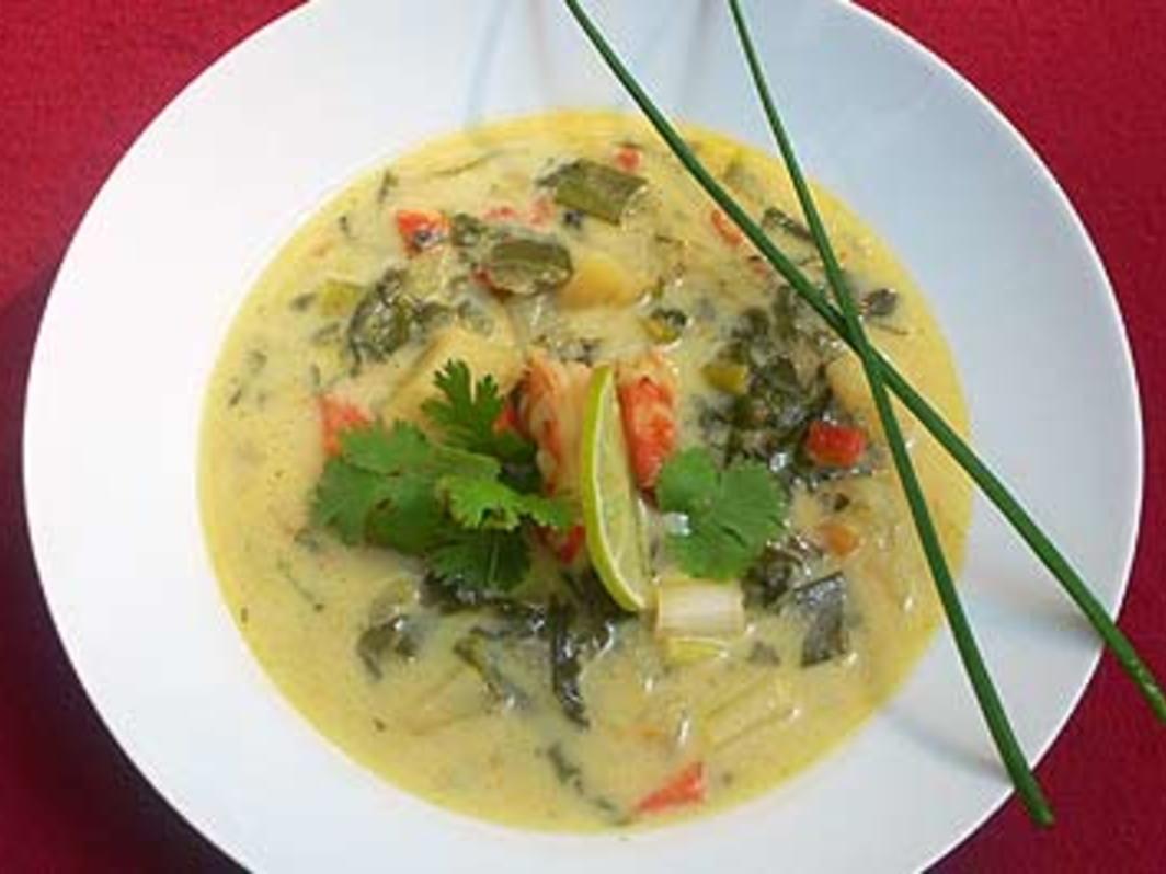 Kreolische Garnelensuppe aus Louisiana - von Das perfekte Dinner Kreolische Garnelensuppe aus Louisiana - von Das perfekte Dinner