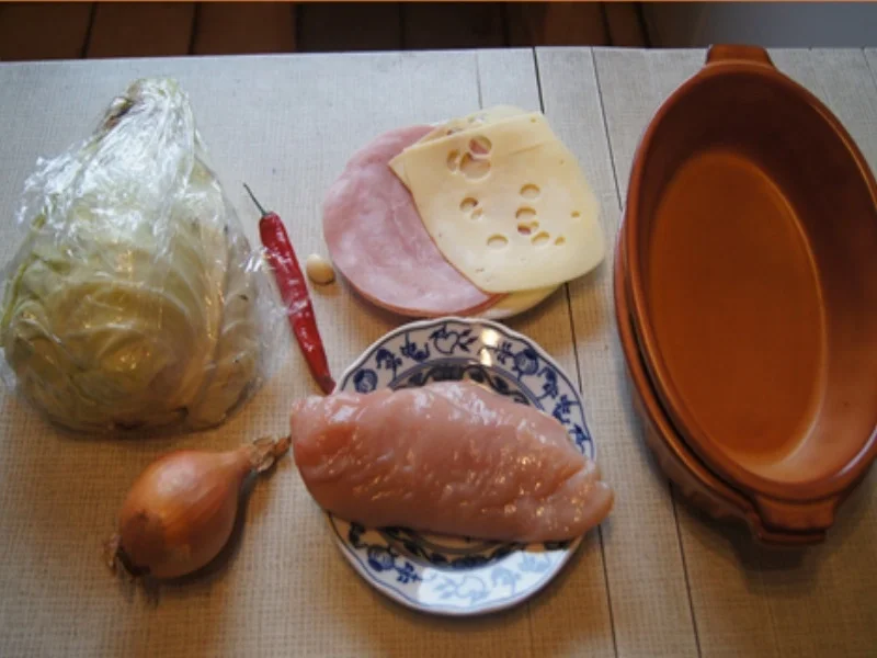 Rezept: Geschmorter Spitzkohl mit Hähnchenbrustfilet Bild Nr. 3 Geschmorter Spitzkohl mit Hähnchenbrustfilet - Rezept - Bild Nr. 3