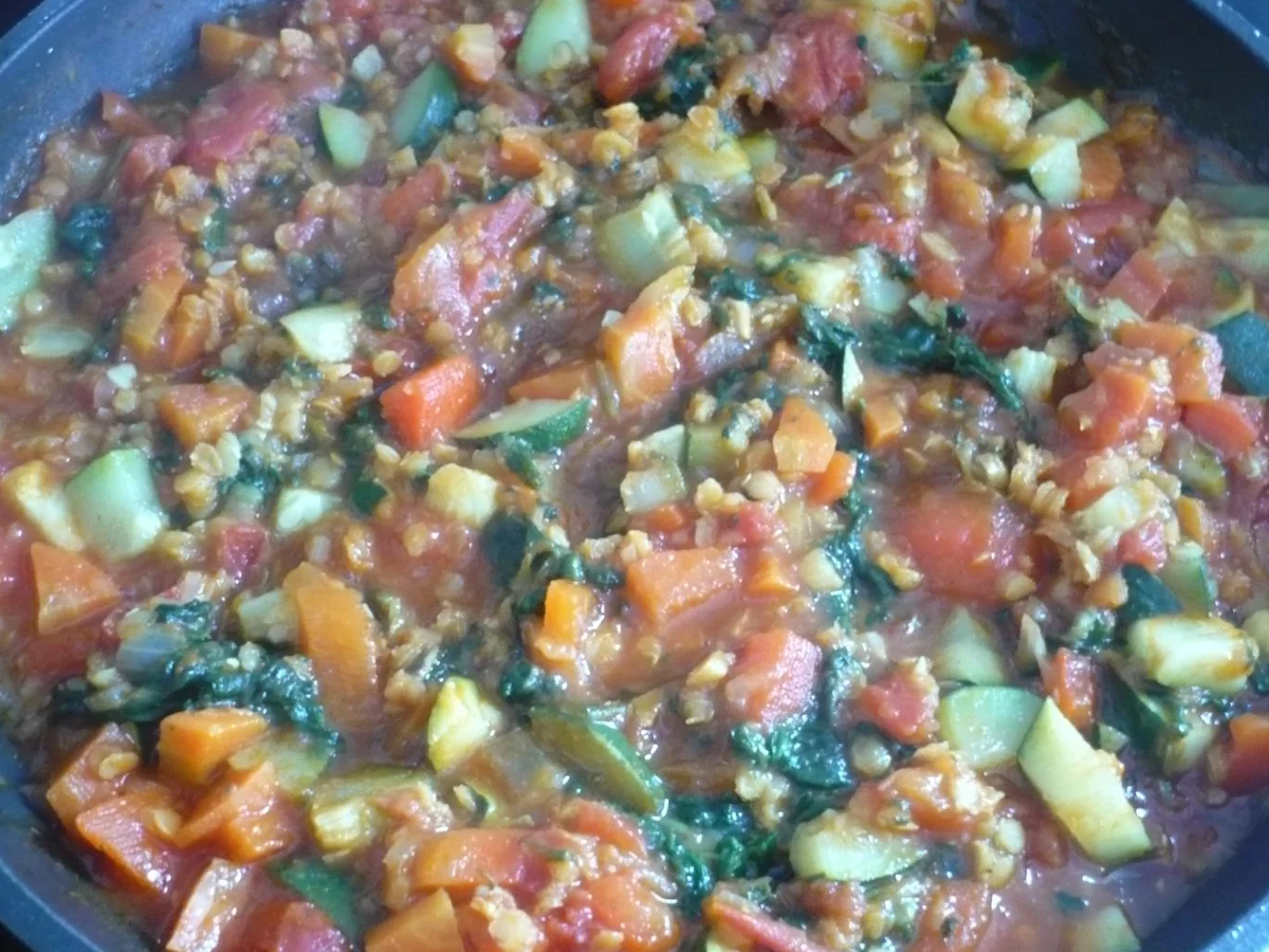 Rezept: Linsen - Chili mit Reis Bild Nr. 8 Linsen - Chili mit Reis - Rezept - Bild Nr. 8