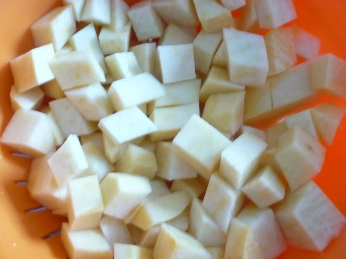 Rezept: Steckrübensalat mit Pute Bild Nr. 4 Steckrübensalat mit Pute - Rezept - Bild Nr. 4