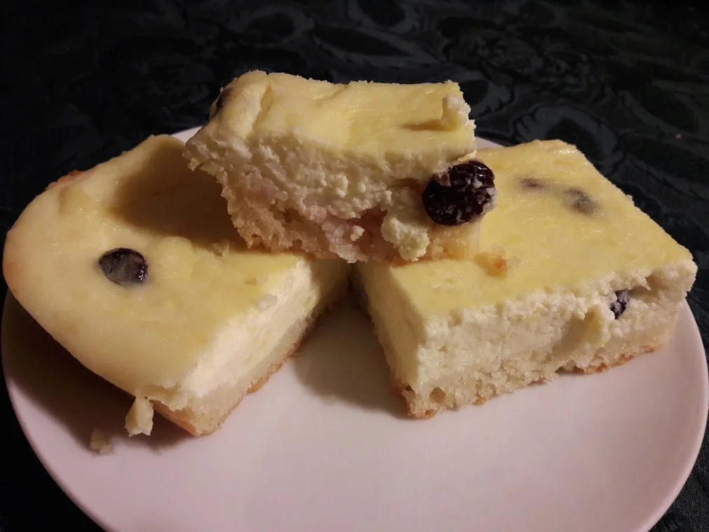 Typisch Lausitzer Quarkkuchen vom Blech, mit Kartoffeln und Leinöl - Rezept - Bild Nr. 3