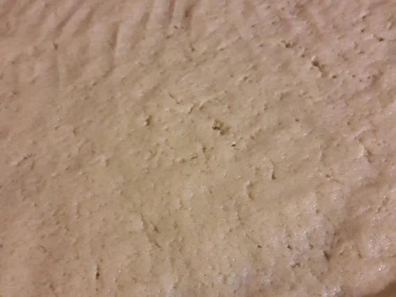 Typisch Lausitzer Quarkkuchen vom Blech, mit Kartoffeln und Leinöl - Rezept - Bild Nr. 6