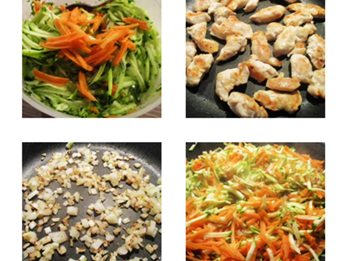 Hähnchenfilet in Gemüserahm - Rezept - Bild Nr. 3