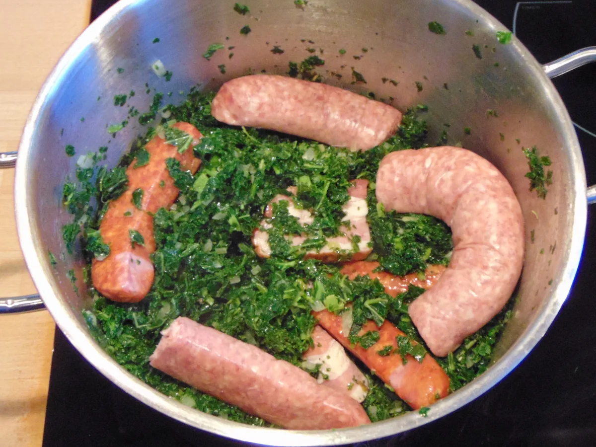 Rezept: Grünkohl westfälische Art Bild Nr. 3 Grünkohl westfälische Art - Rezept - Bild Nr. 3