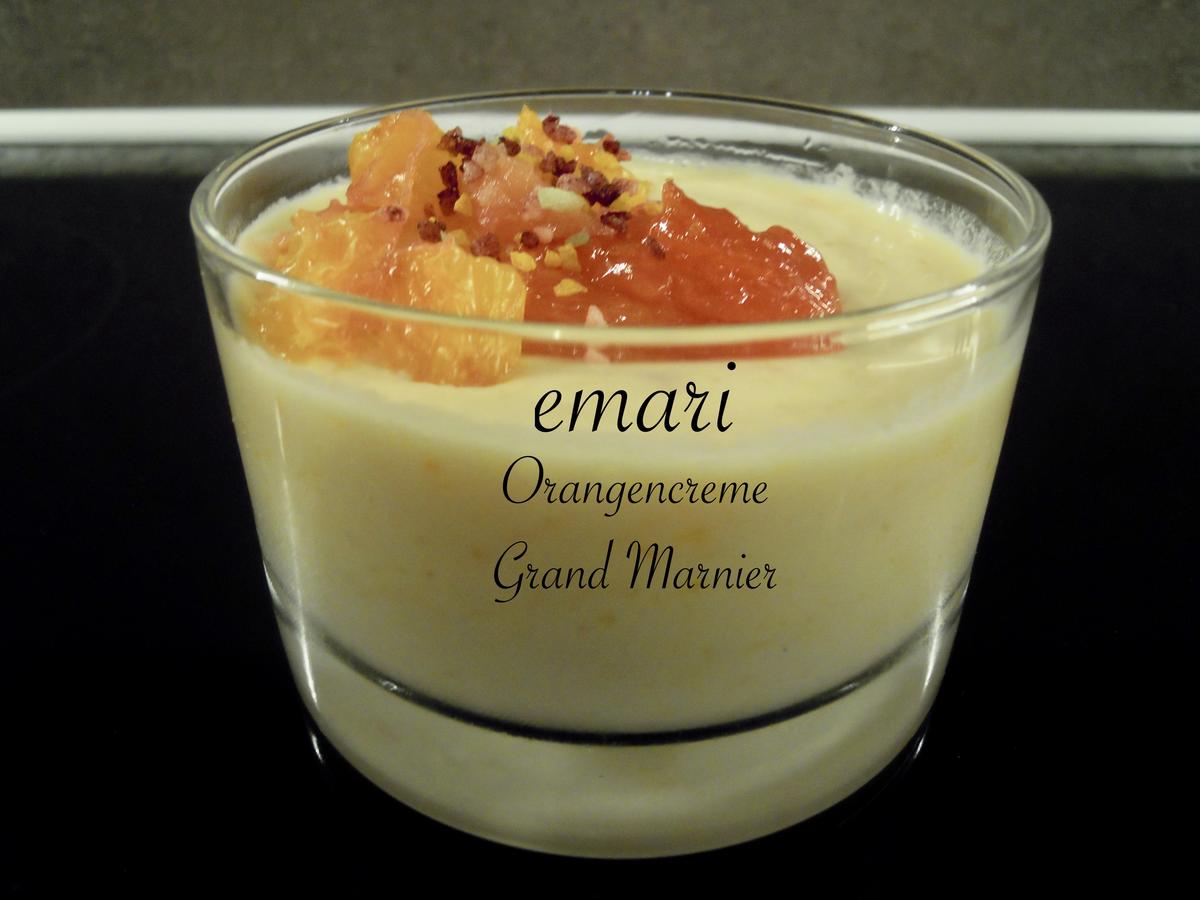 Orangencreme Dessert Grand Marnier - einfach - von emari Orangencreme Dessert Grand Marnier - einfach - von emari