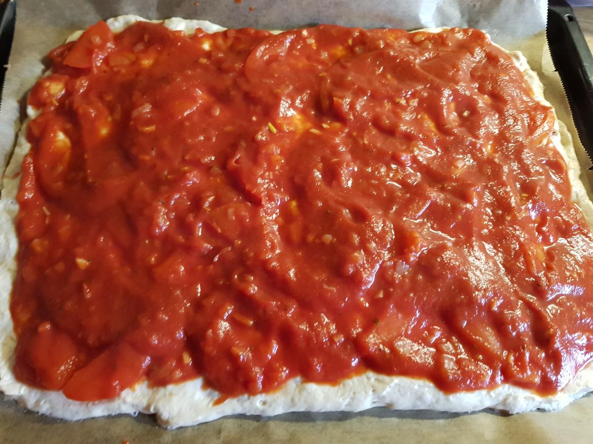 Original italienische Pizza "Diabetikerlike - mit Dinkelmehl" - Rezept - Bild Nr. 4
