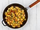 Rezept: Bratkartoffeln mit Speckschwarte Bild Nr. 2 Bratkartoffeln mit Speckschwarte - Rezept - Bild Nr. 2
