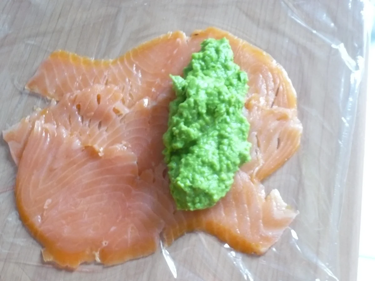 Chicoree mit Räucherlachs und Erbsen - Rezept - Bild Nr. 6