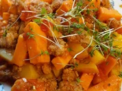 Hackfleischpfanne mit Süßkartoffel - Rezept - Bild Nr. 2