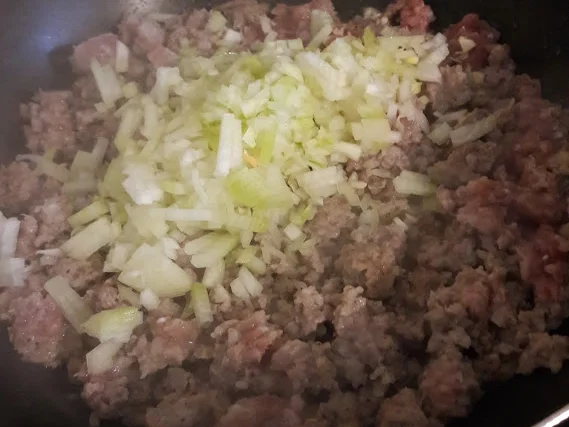 Rezept: Hackfleischpfanne mit Süßkartoffel Bild Nr. 4 Hackfleischpfanne mit Süßkartoffel - Rezept - Bild Nr. 4