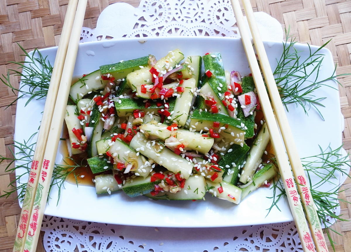 Koreanischer Gurkensalat - Rezept - Bild Nr. 2