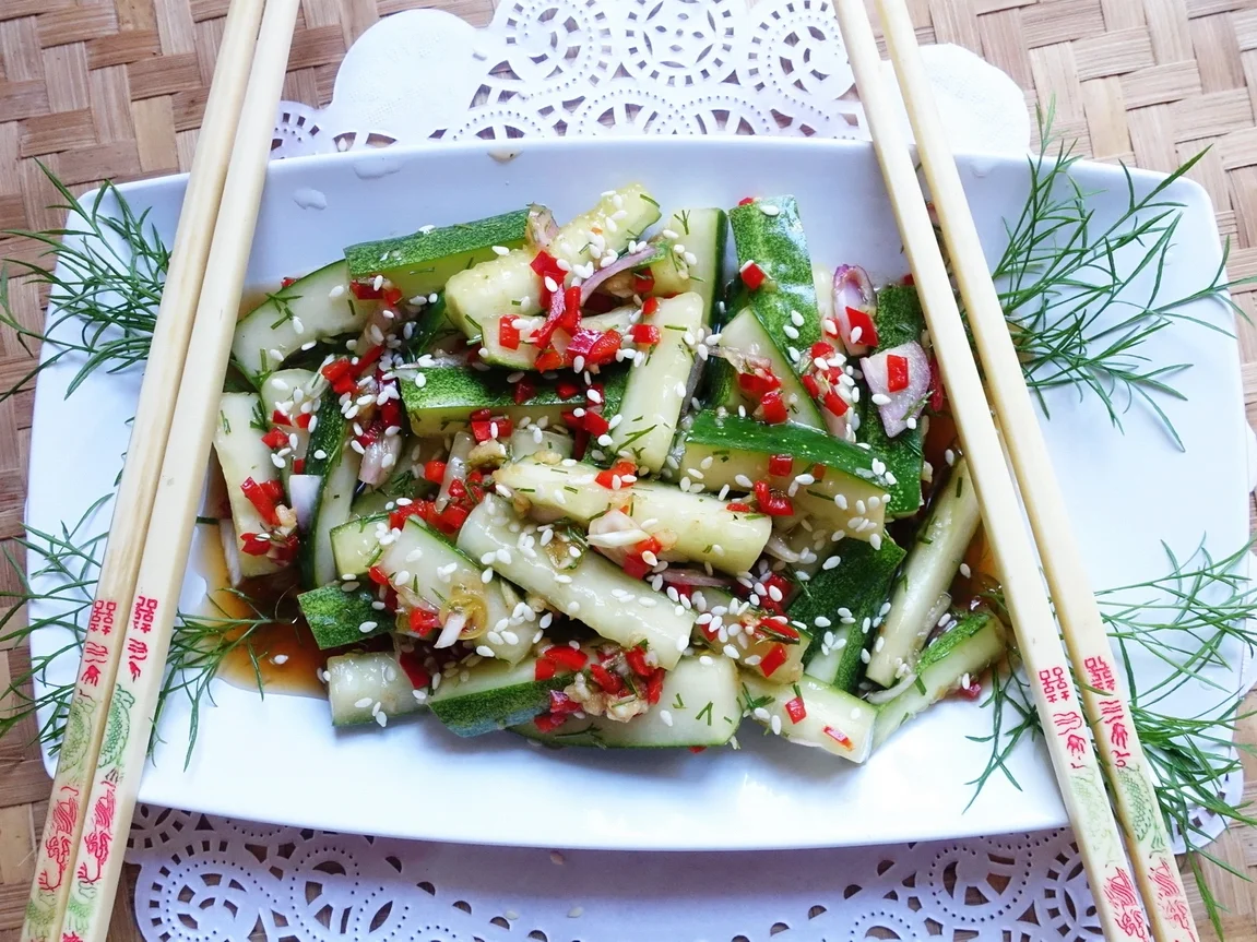 Koreanischer Gurkensalat - Rezept - Bild Nr. 2