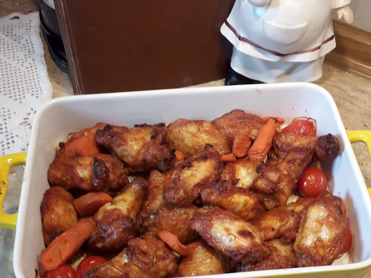 Chicken-Wings Teil 2 mit Beilage - Rezept - Bild Nr. 3