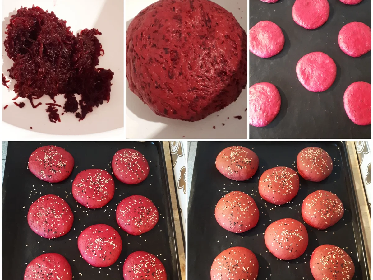 Clown-Burger und Konfetti-Salat - Rezept - Bild Nr. 2