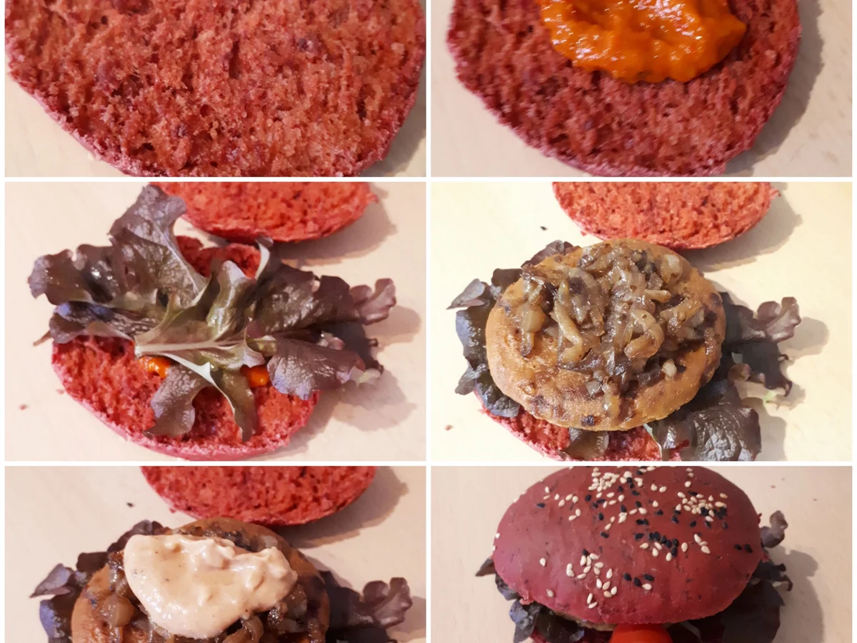 Clown-Burger und Konfetti-Salat - Rezept - Bild Nr. 4