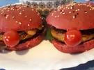 Clown-Burger und Konfetti-Salat - Rezept - Bild Nr. 8