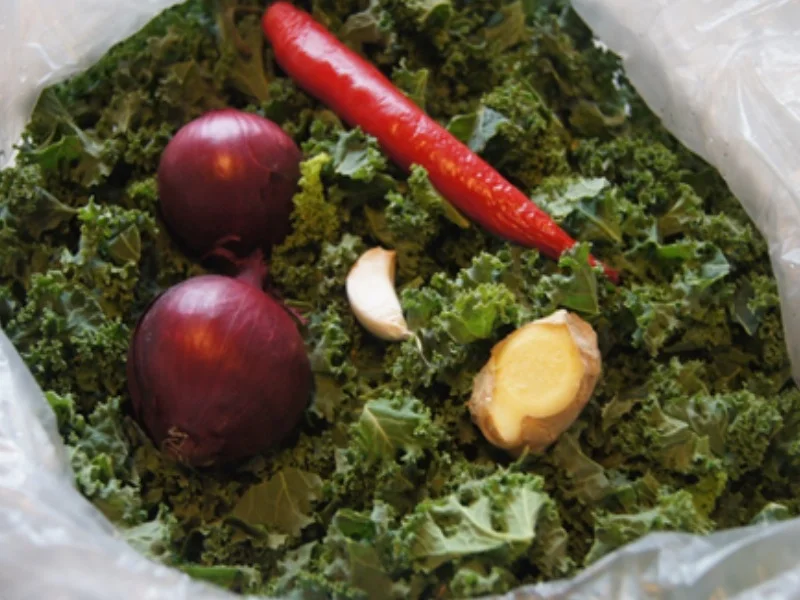 Grünkohl-Wok - Rezept - Bild Nr. 3