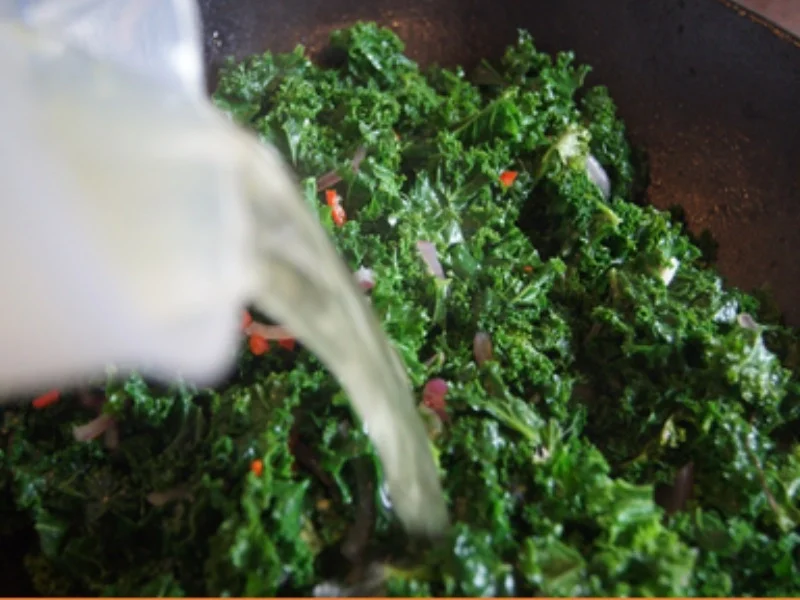Grünkohl-Wok - Rezept - Bild Nr. 8