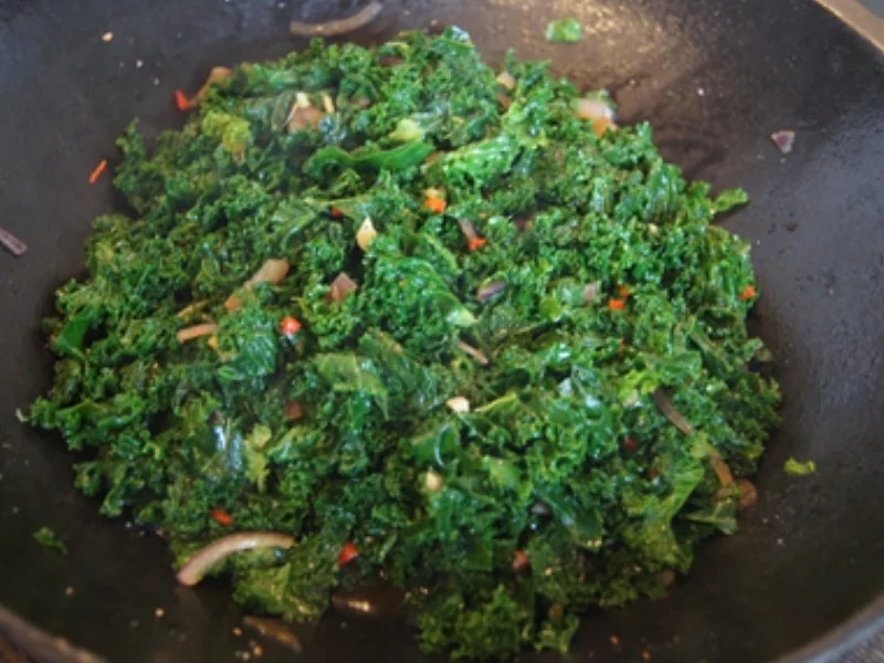 Grünkohl-Wok - Rezept - Bild Nr. 9