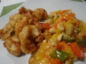 Gebackenes Huhn mit Orangen-Glasur und süß-sauer-Gemüse - Rezept - Bild Nr. 2