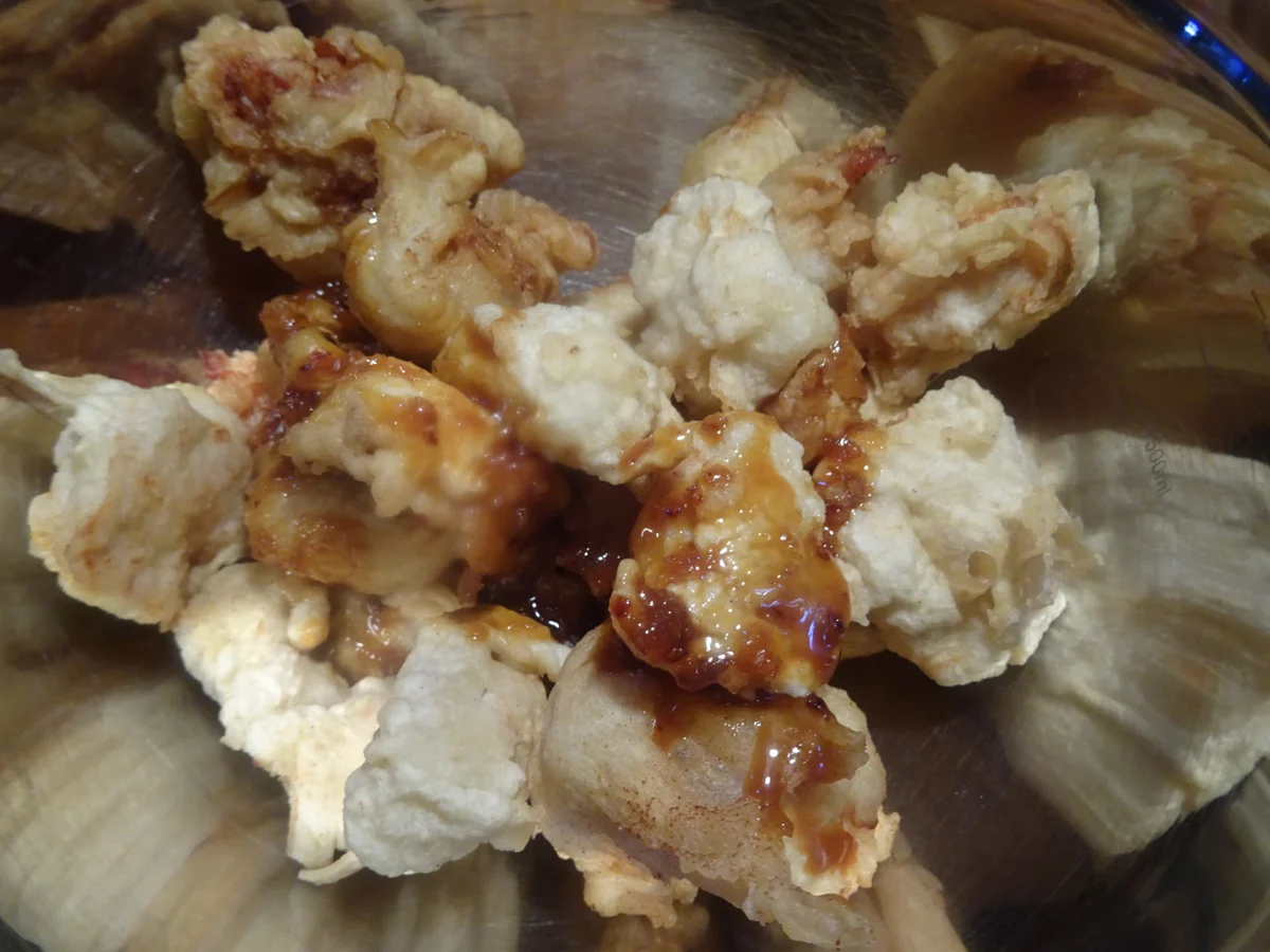 Gebackenes Huhn mit Orangen-Glasur und süß-sauer-Gemüse - Rezept - Bild Nr. 3