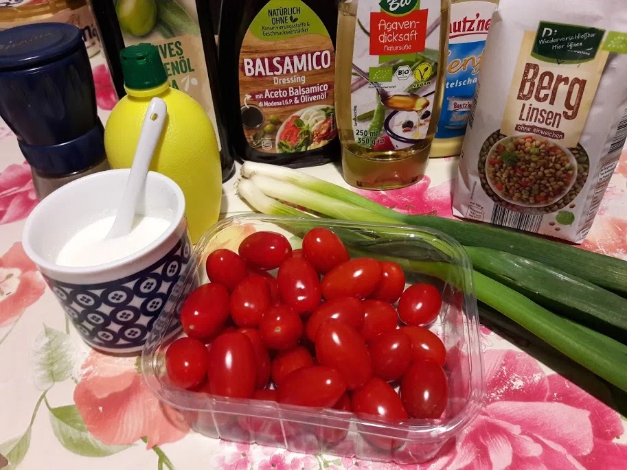 Rezept: Bunter Linsensalat zur kochbar Challenge Februar 2020 Bild Nr. 5 Bunter Linsensalat zur kochbar Challenge Februar 2020 - Rezept - Bild Nr. 5