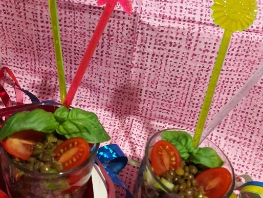 Rezept: Bunter Linsensalat zur kochbar Challenge Februar 2020 Bild Nr. 11 Bunter Linsensalat zur kochbar Challenge Februar 2020 - Rezept - Bild Nr. 11