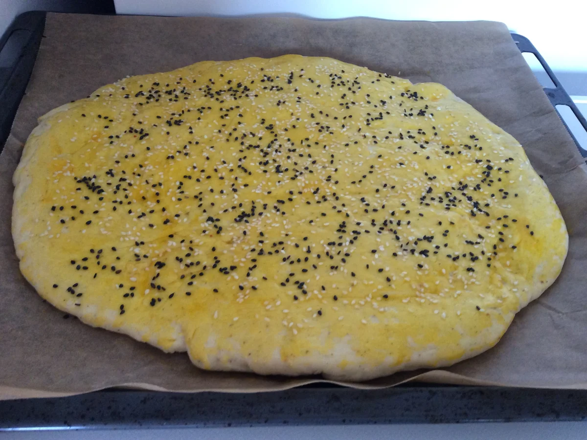 Fladenbrot mit Sesam - Rezept - Bild Nr. 3