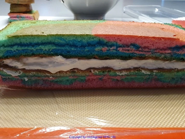 „De Zoch kütt“ Karnevalistische Torte = kochbar Challenge 2.0 (Februar 2020) - Rezept - Bild Nr. 9874