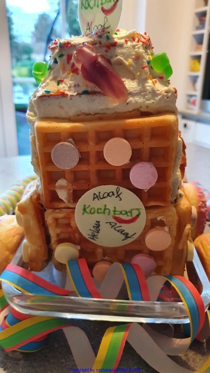 „De Zoch kütt“ Karnevalistische Torte = kochbar Challenge 2.0 (Februar 2020) - Rezept - Bild Nr. 9893