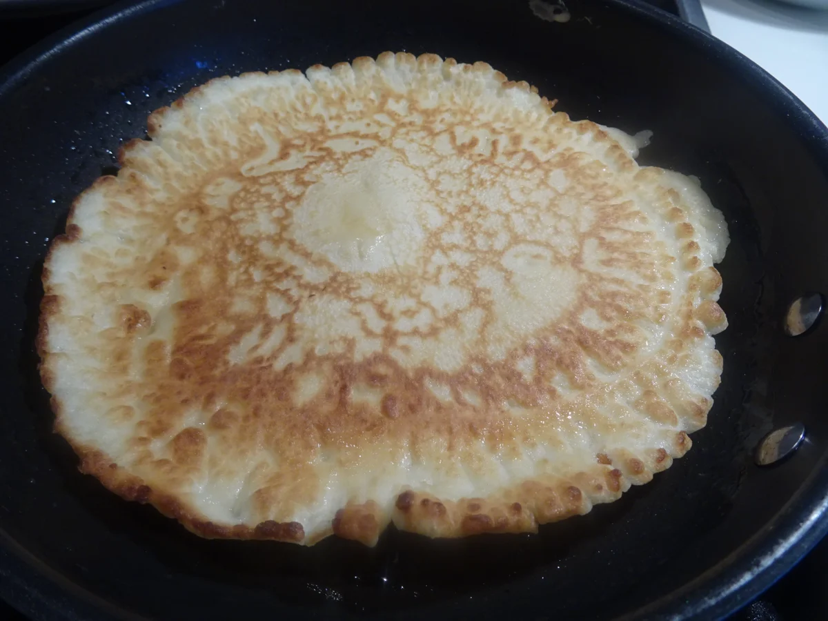 "Crespelle" mit zweierlei Füllung und Spinat-Frischkäse-Nocken - Rezept - Bild Nr. 9884