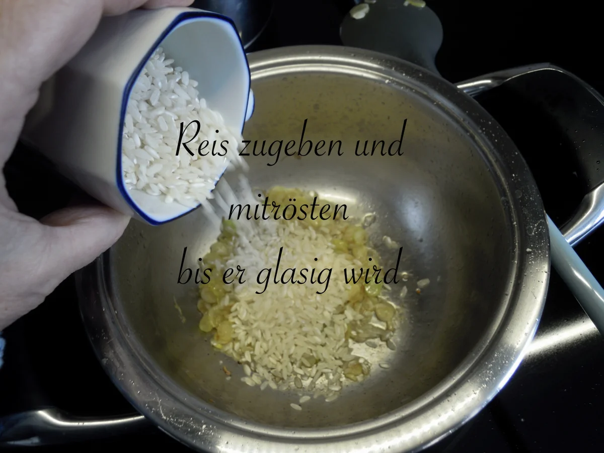 Risotto mit Prosciutto Crudo - Wir bauen uns ein Rezept - Nr. 2 - Rezept - Bild Nr. 4