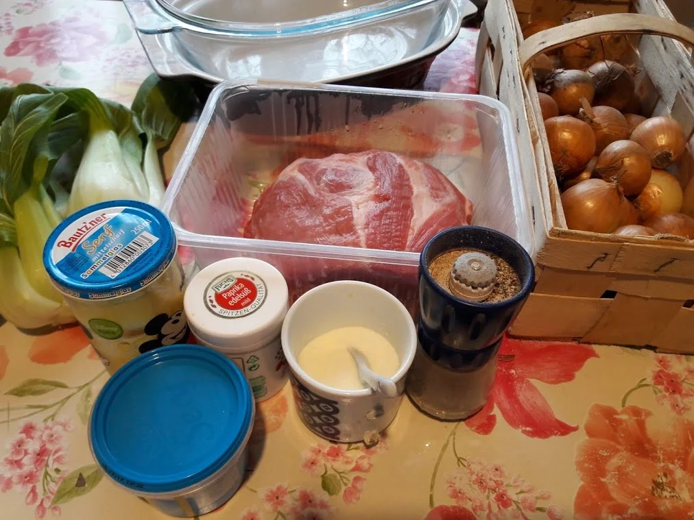 Rezept: Zwiebelfleisch - Kammbraten Bild Nr. 4 Zwiebelfleisch - Kammbraten - Rezept - Bild Nr. 4