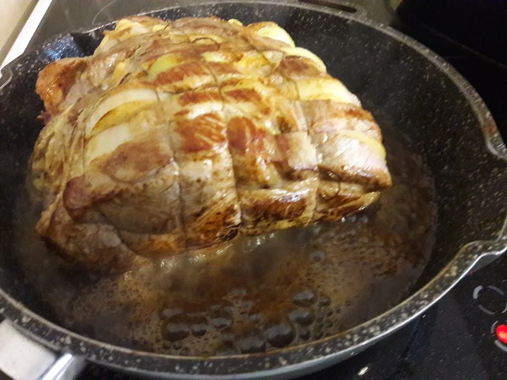 Rezept: Zwiebelfleisch - Kammbraten Bild Nr. 9896 Zwiebelfleisch - Kammbraten - Rezept - Bild Nr. 9896