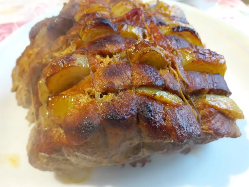 Rezept: Zwiebelfleisch - Kammbraten Bild Nr. 9903 Zwiebelfleisch - Kammbraten - Rezept - Bild Nr. 9903