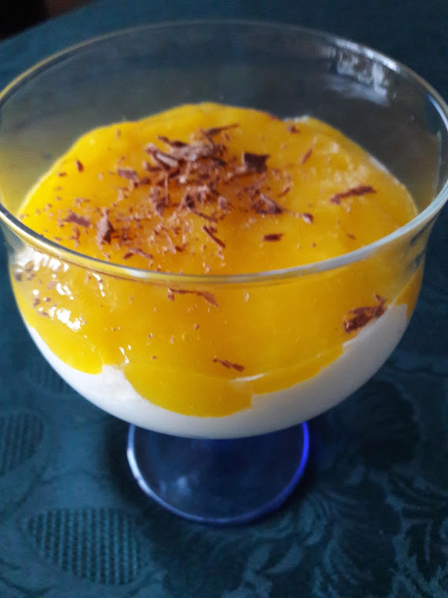 Mango Dessert Rezept Mit Bild Kochbar De