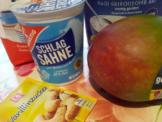 Rezept: Mango - Dessert Bild Nr. 9887 Mango - Dessert - Rezept - Bild Nr. 9887