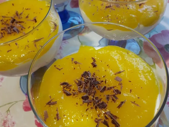 Rezept: Mango - Dessert Bild Nr. 9893 Mango - Dessert - Rezept - Bild Nr. 9893