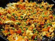 Blumenkohlreis-Pfanne mit Tempeh - Rezept - Bild Nr. 2