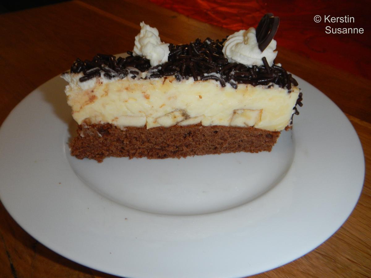 Bananen-Schokoladen-Torte - Rezept - Bild Nr. 13703