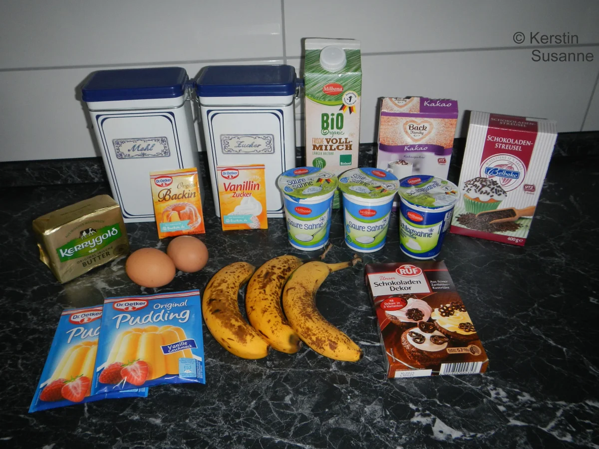 Rezept: Bananen-Schokoladen-Torte Bild Nr. 13704 Bananen-Schokoladen-Torte - Rezept - Bild Nr. 13704