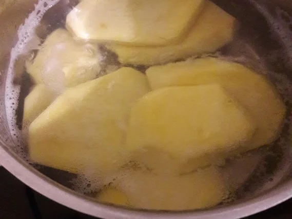 Rezept: Süßkartoffelpüree mit Steckrüben Schnitzel Bild Nr. 9 Süßkartoffelpüree mit Steckrüben Schnitzel - Rezept - Bild Nr. 9