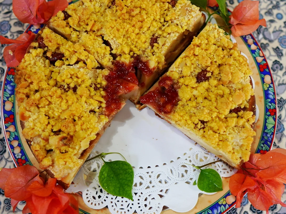 Meersburger Apfelkuchen mit Streuseln - Rezept - Bild Nr. 2