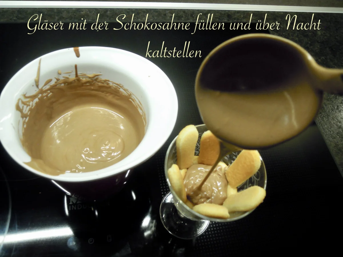 Rüdesheimer Schokocreme  - Wir bauen uns ein Rezept: Nr 3 - Rezept - Bild Nr. 9916